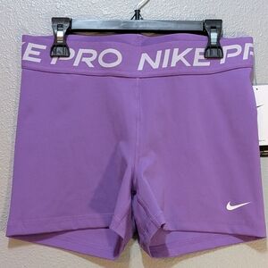 Nike Pro | Purple | Dri-Fit Training Shorts | Size M | NWT